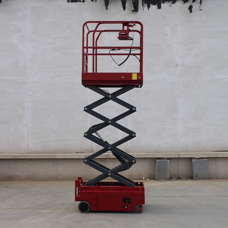 China Lifting Equipment Fully Scissor Lift Table Platform Electric Self Propelled Hydraulic Aerial Work Platform