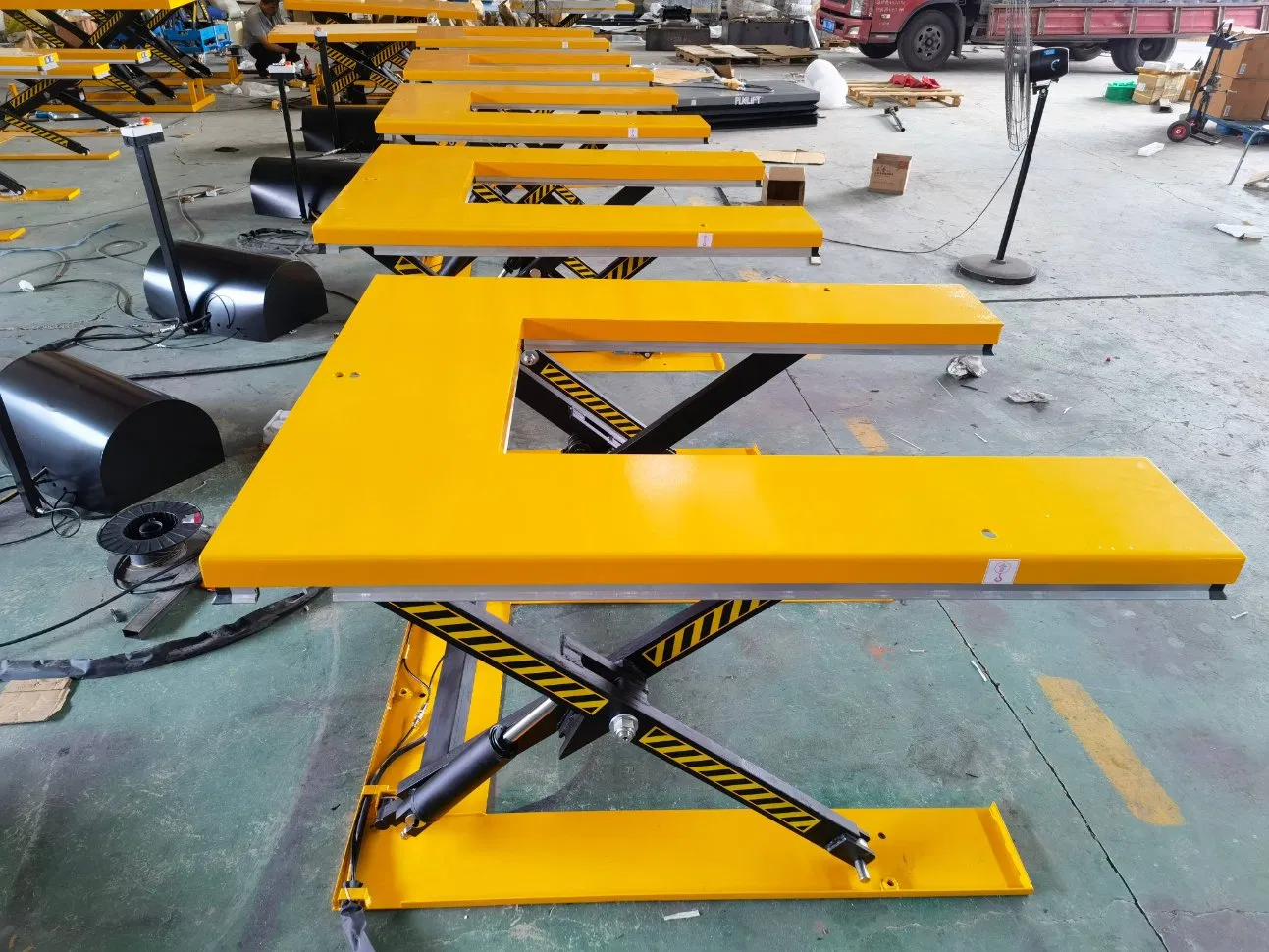 Stationary Lift Table Electric Type Lifting Platform Good Performance Warehouse Hydraulic