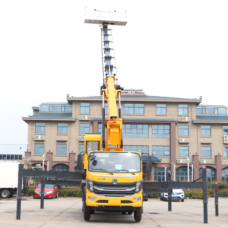 High Strength 27-40m Insulated Truck Hydraulic Lift Platform Manipulator Truck for Maintenance