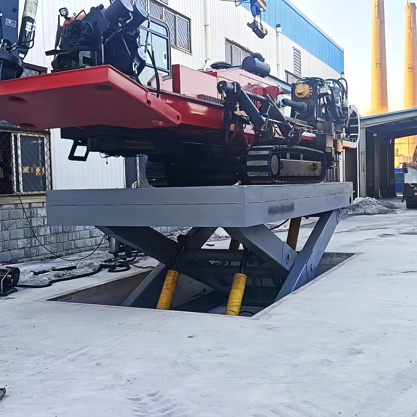 2-12 M Wireless Remote Control Folding Small Household Maintenance Lifting Platform Mobile Electric Lifting Scaffold