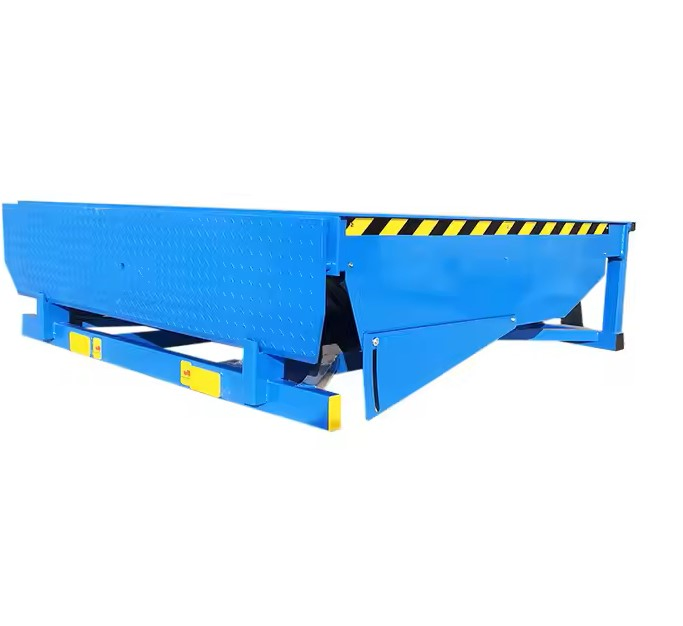 New Model Hydraulic Loading Stationary Dock Leveler Warehouse Loading Ramp Fixed Boarding Bridge