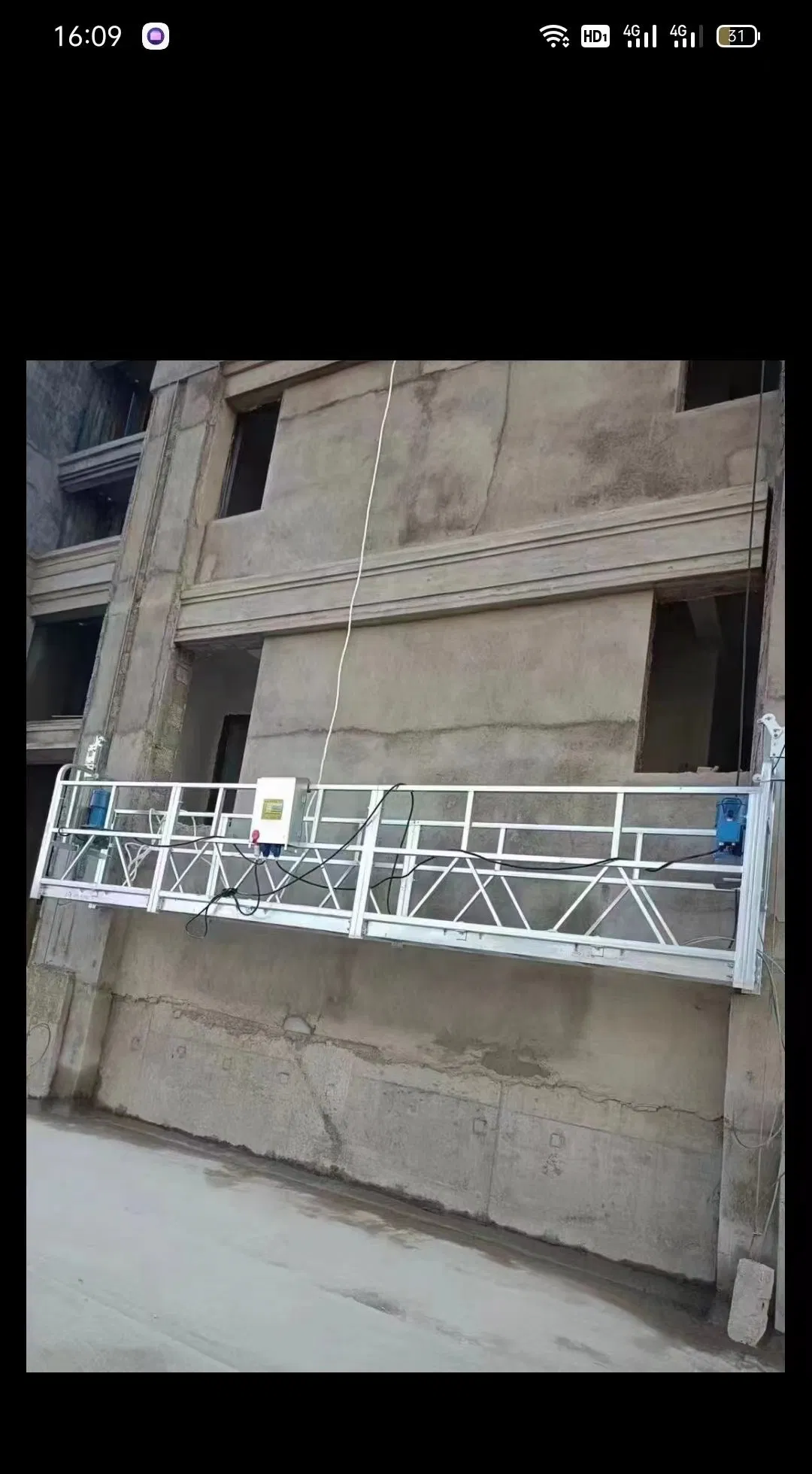 Heavy Duty Zlp630 Suspended Platform for High Lifting Projects