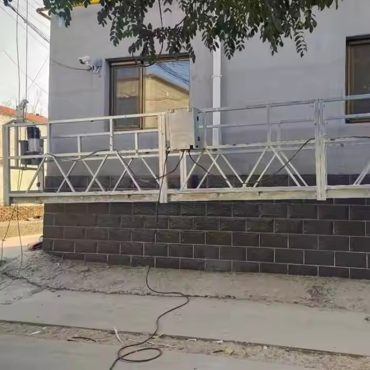 Heavy-Duty Galvanized Electric Suspended Work Platforms for Efficient Lifting