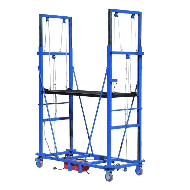 Wholesale Electric Lifting Scaffold Multi-Function Mobile Decoration Remote Control Climbing Platform