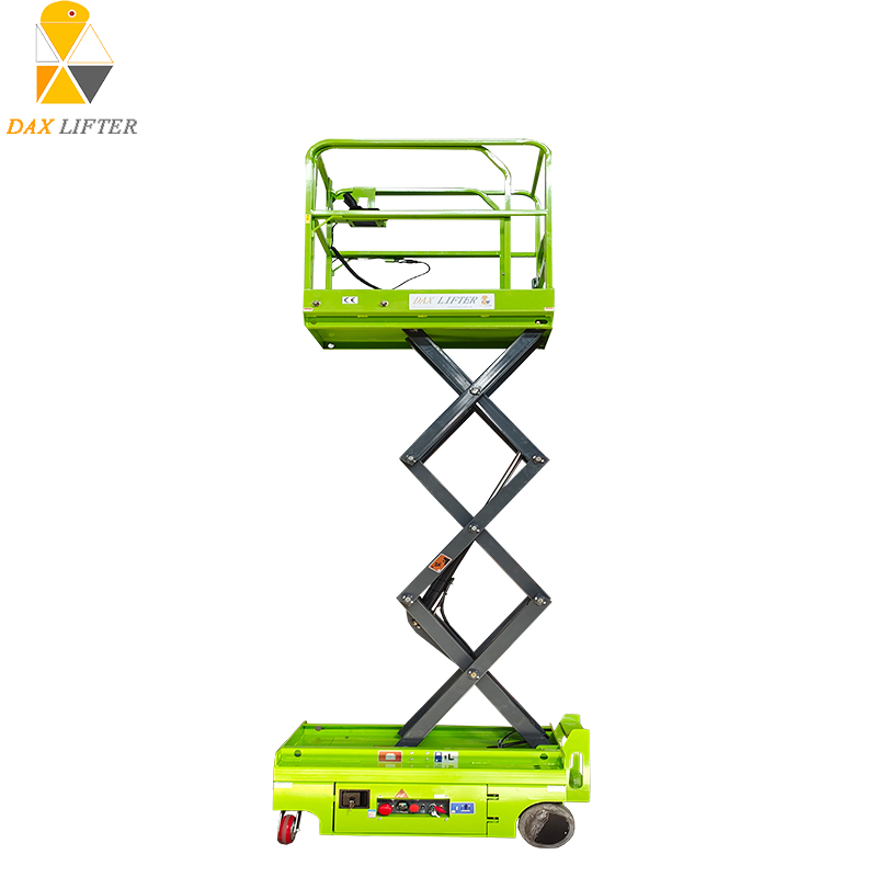 China Small Size Aerial Work Self Moving Mini Automotive Scissor Lifting Platforms