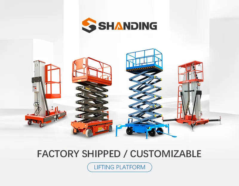 Hydraulic Aerial Work Platform Mini Scissor Lifting Platform