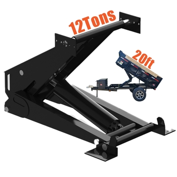 Industrial-Grade Hydraulic Scissor Lifting Platform, Designed for Heavy-Duty Applications and Smooth Vertical Lifting.