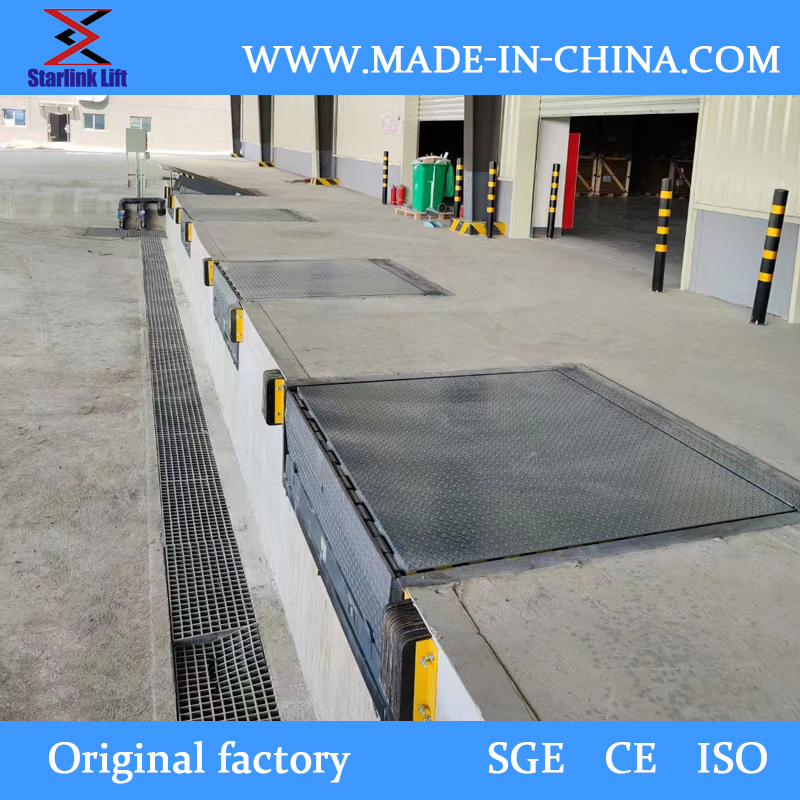 High Quality Warehouse Loading Dock Ramps Portable Forklift Ramp Fixed Yard Ramp