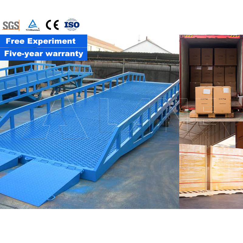 Lane 10ton 12ton Hydraulic Mobile Dock Ramp Container Unloading Ramp Loading Dock Ramp
