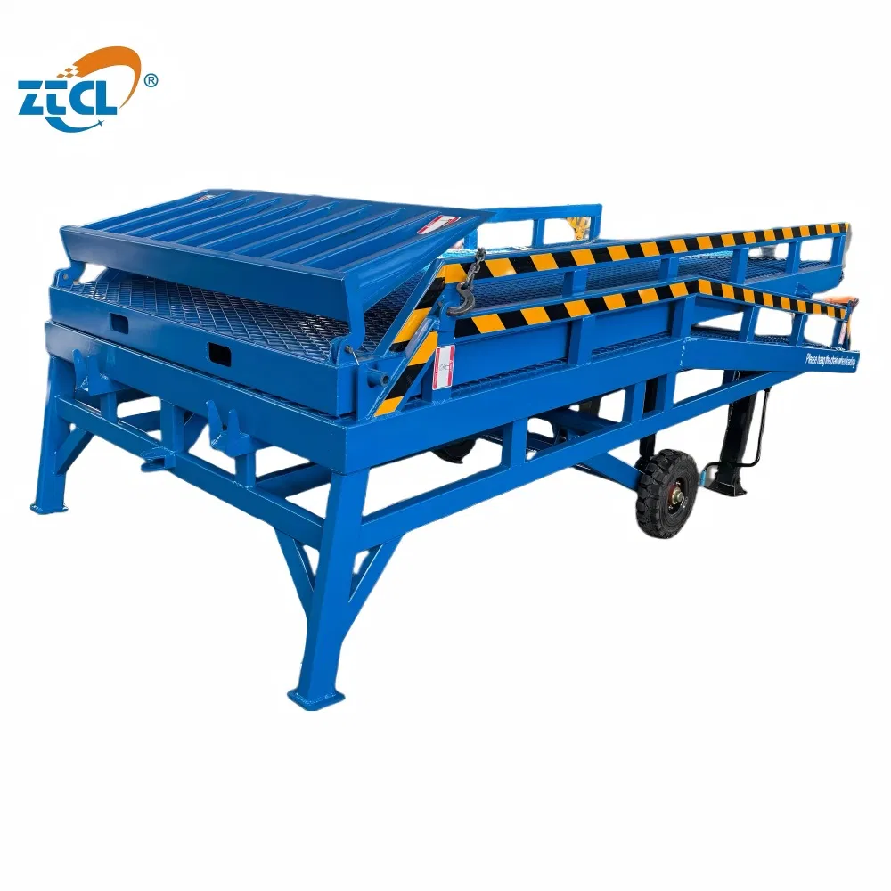 Mobile Warehouse Yard Ramp Ramp Loading and Unloading Platform Electric Lift Hydraulic Lifting Platform Boarding Bridge