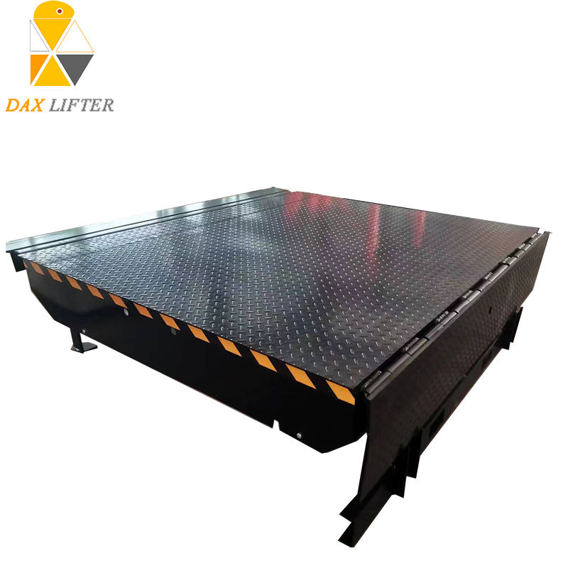 Daxlifer Yard Ramp Dock Leveler 8 Tons Fixed Hydraulic Boarding Bridge