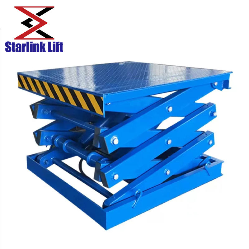 Factory Direct Sale Double Scissors Electric Lifting Platform