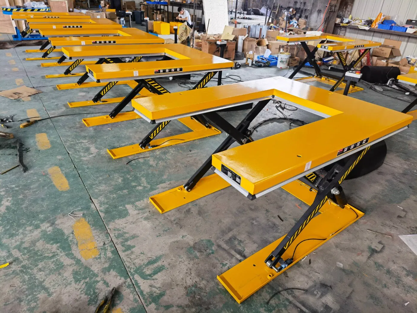 Stationary Lift Table Electric Type Lifting Platform Good Performance Warehouse Hydraulic