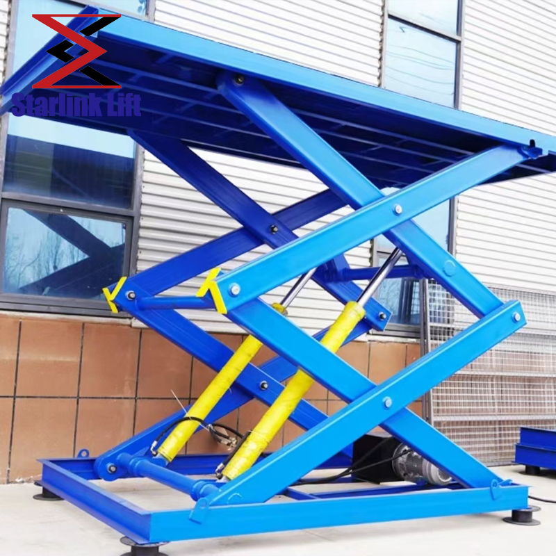 Factory Direct Sale Double Scissors Electric Lifting Platform