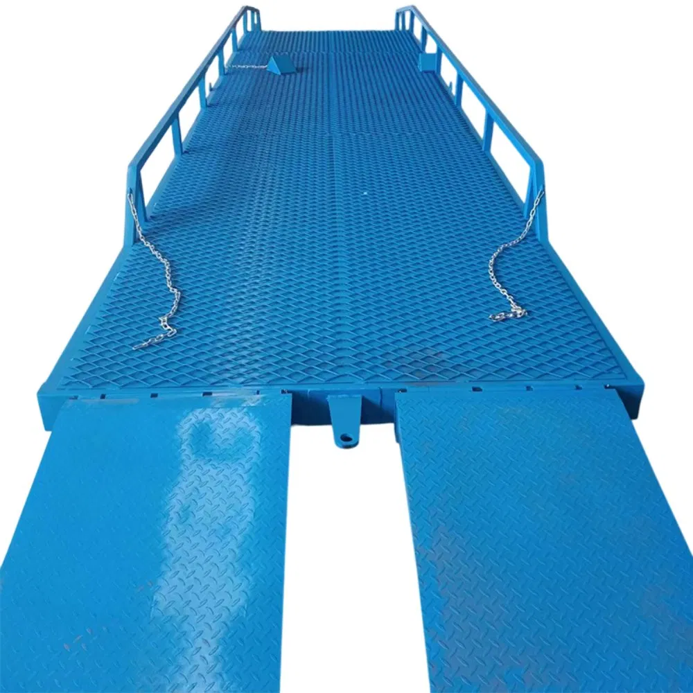10 Tons of Mobile Hydraulic Boarding Bridge Logistics Cargo Boarding Bridge Boarding Lifting Platform