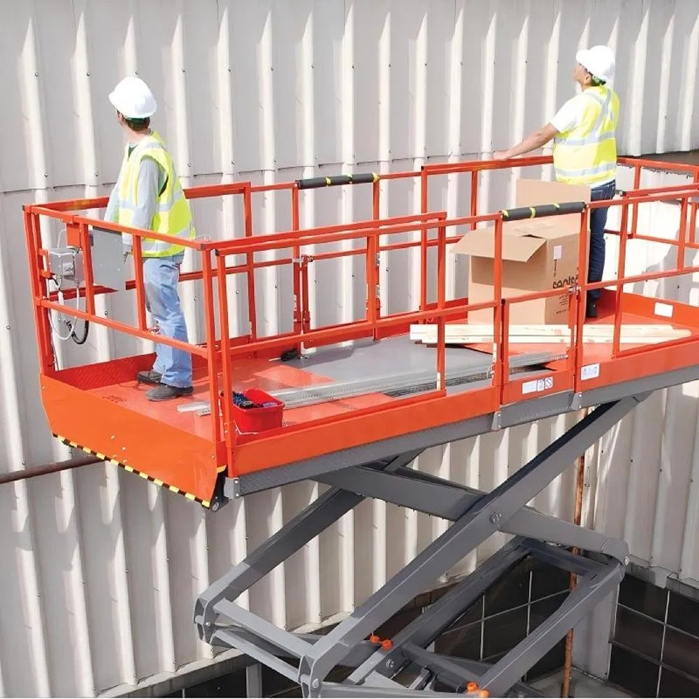 High Safety Mobile Scissor Hydraulic Lifting Platform for Automobile Manufacturing