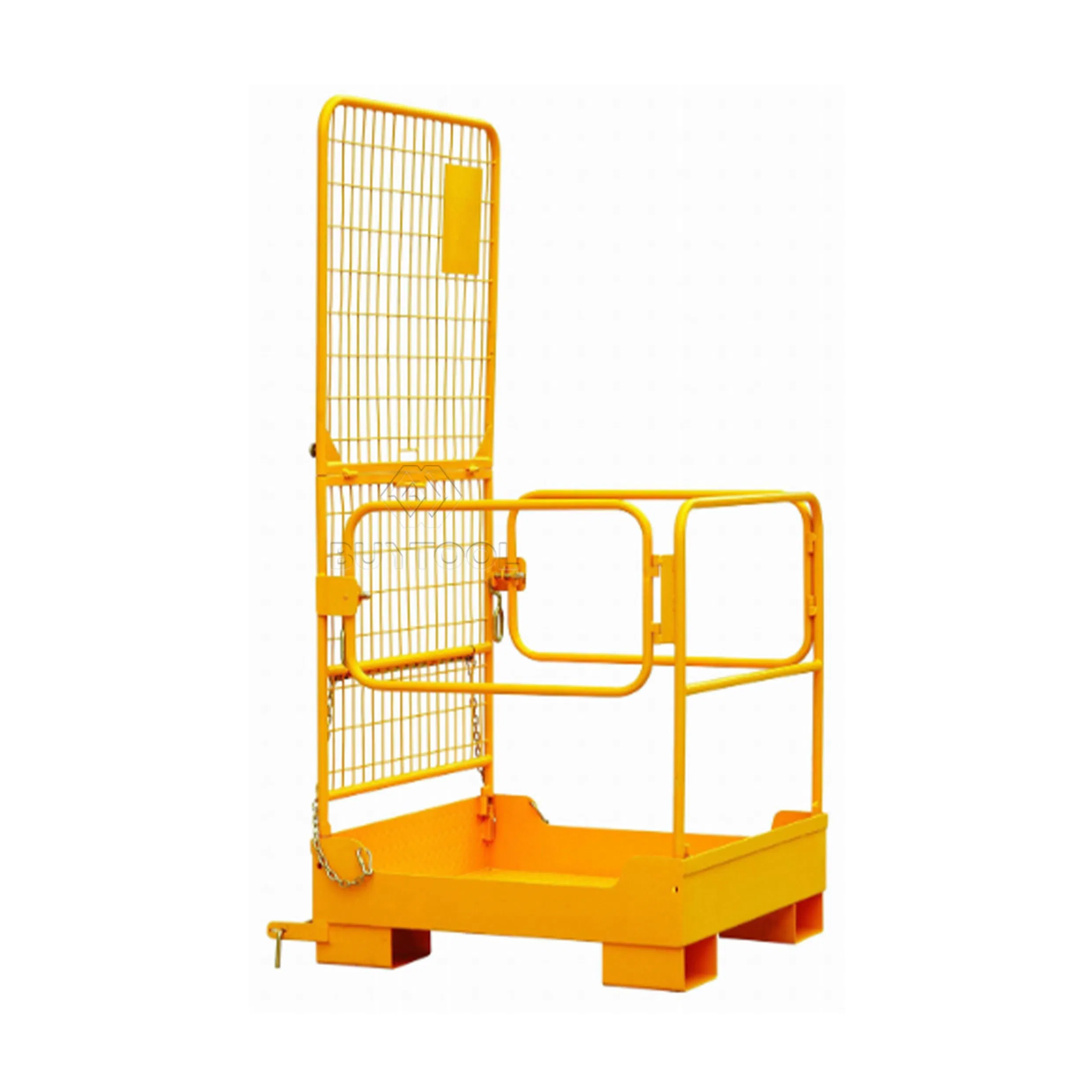 Portable Forklift Man Basket Heavy Duty Lifting Safety Cage Platform Attachment