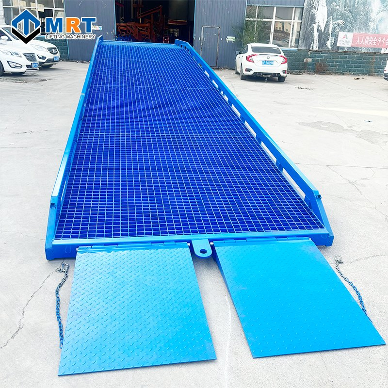 Mrt 6t/8t/10t/12t/15t Mobile Loading Ramp Steel Structure Container Mobile Ramp Dock Ramp