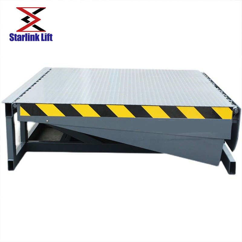 10t Loading Unloading Hydraulic Fixed Yard Ramp Warehouse Dock Leveler