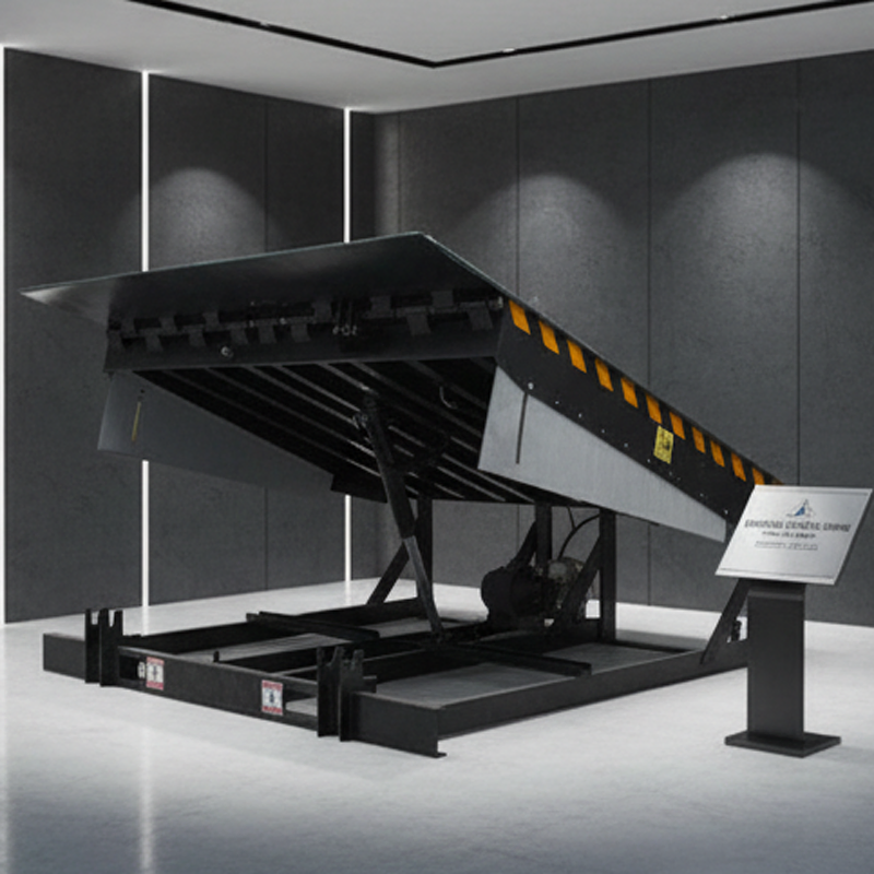 Automatic Electric Hydraulic Dock Leveler 6-15 T Loading Platform for Efficient Warehouse Container Loading Logistics Anti-Slip