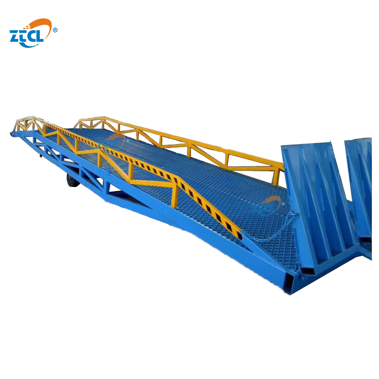 Ztcl Container Loading Dock Ramp Dock Leveler 6t-12t Mobile Movable Dock Ramps for Sale