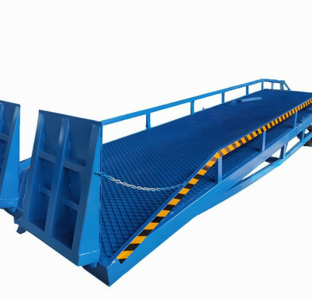 8ton 10 Ton 15ton Rampmobile Portable Mobile Boarding Bridge Mobile Dock Rampmobile Portable Mobile Boarding Bridge