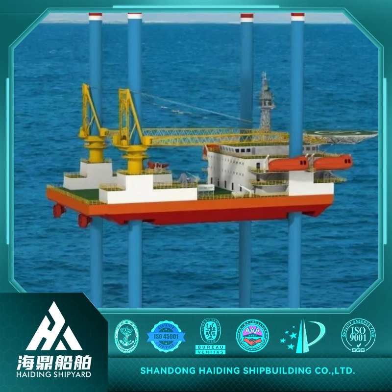 Heavy Duty High Load Capacity for Offshore Heavy Lifting Work Jack-up Platform