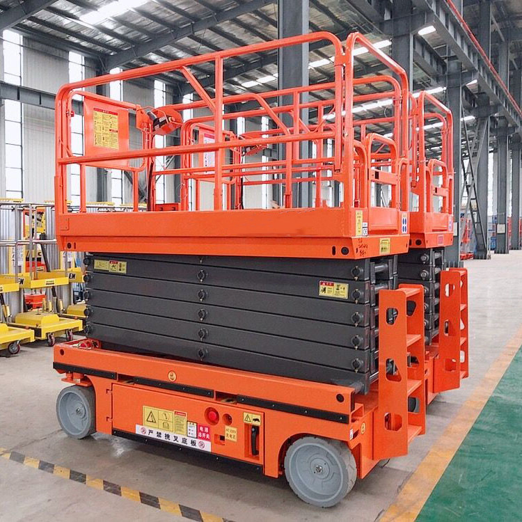 300kg 500kg 8m 10m 12m 14m 16m Self Propelled Lift Loading Small Mini Electric Lift Tables Scissor Lift Platform Stacker Hydraulic Scissor Lift Table