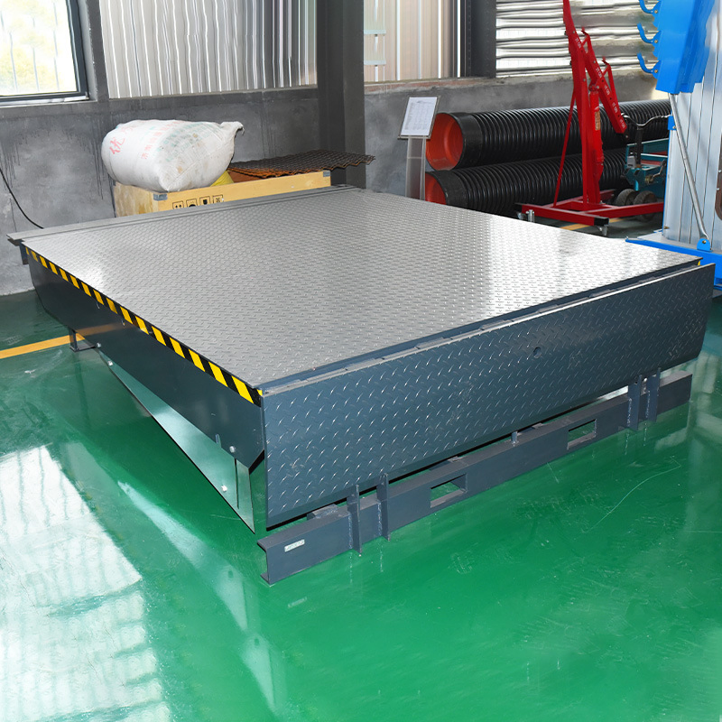 Height Adjustment Plate for Container Loading and Unloading Platform Cargo Flow