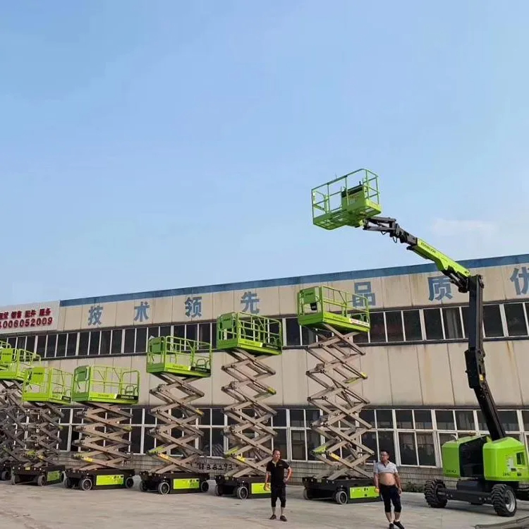 Factory Price Zs1012HD-Li Zoomlion 4-16m Self Propelled Electric Mobile Scissor Platform Lift Hydraulic Lifting