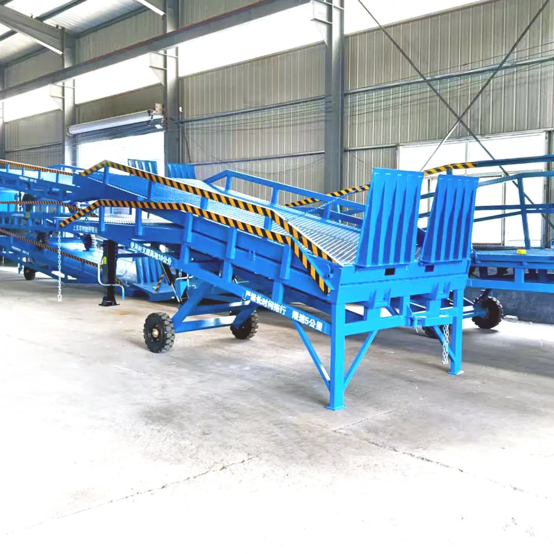 Loading and Unloading Platform Ramp Container Forklift Mobile Dock Ramp