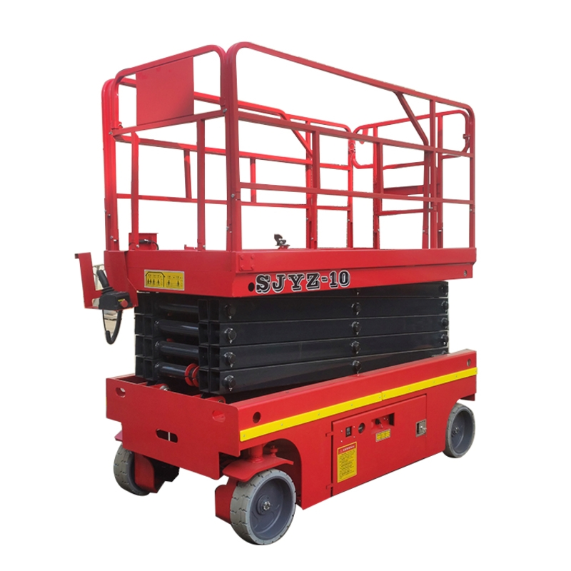 Strong Lifting Force Mobile Electric Scissor Lift Scissor Hydraulic Lift Platform for Industrial Maintenance