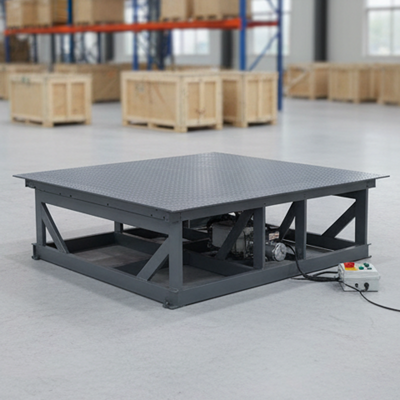 High Quality 6 12t Hydraulic Dock Leveler Electric Dock Leveling Platform