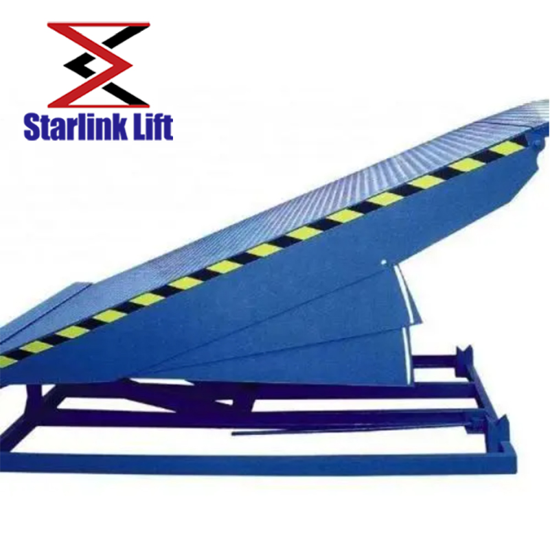with CE Certificate Approved Warehouse Loading Hydraulic Dock Leveler Fixed Yard Ramp