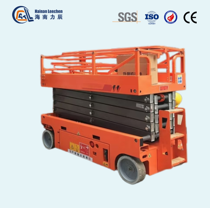 Heavy-Duty Lifting Platform for Outdoor Engineering Operations and Installation Work