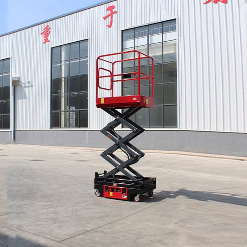 China Lifting Equipment Fully Scissor Lift Table Platform Electric Self Propelled Hydraulic Aerial Work Platform