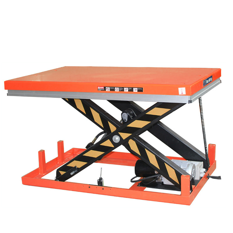 Warehouse Hydraulic Scissor Lifting Platform Electric Small Mini Scissor Lifter