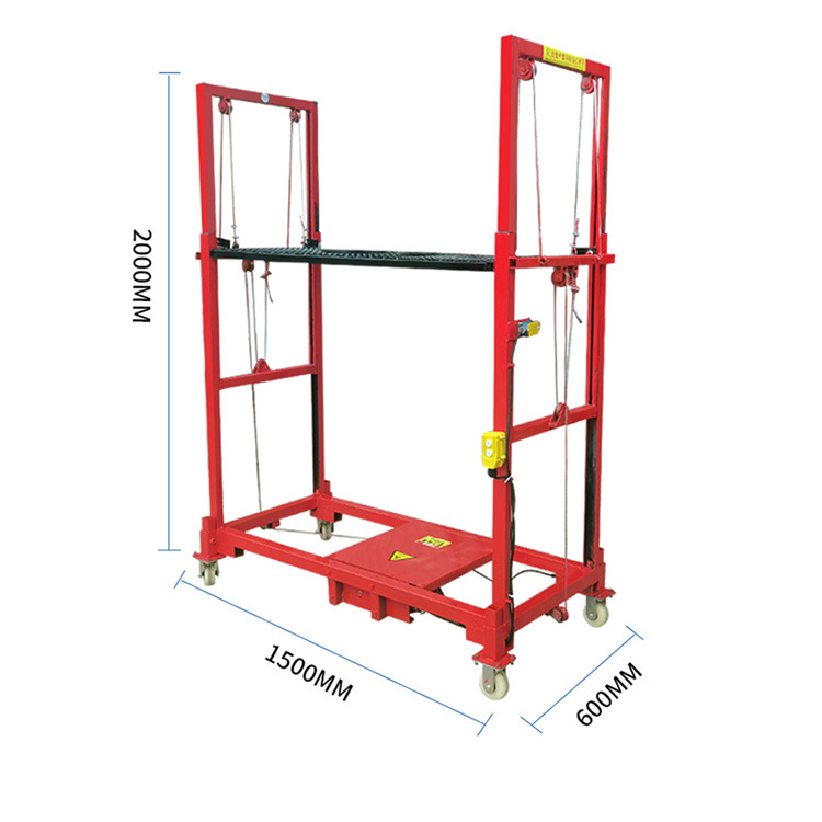 Electric Lifting Scaffold Mobile Foldable Small Lifting Platform