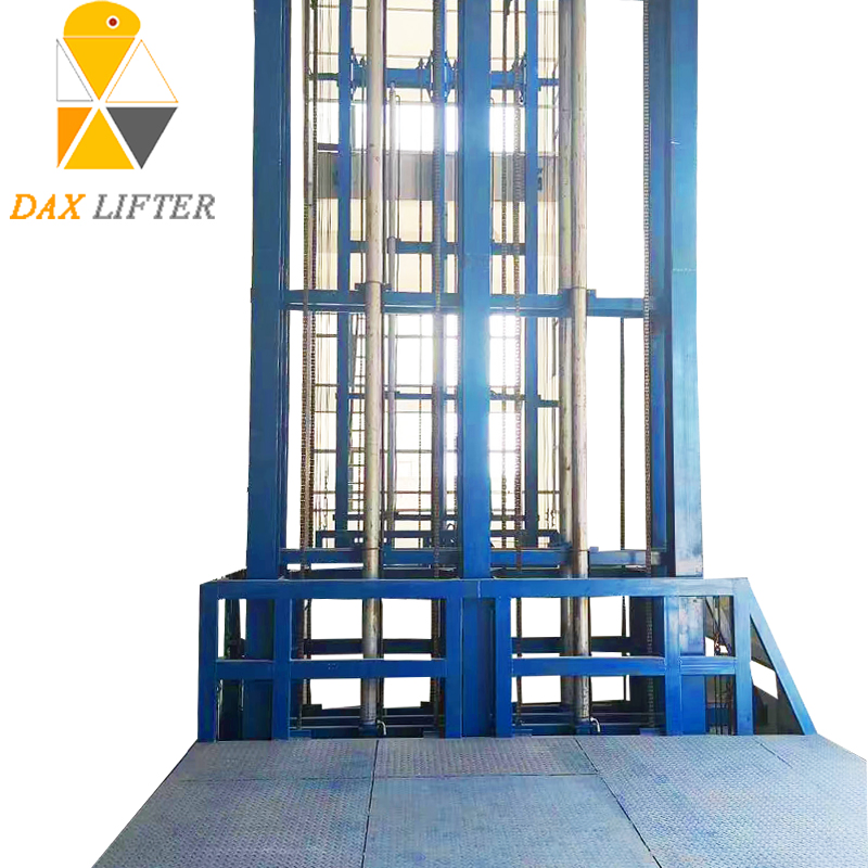 CE Heavy Duty Hydraulic Freight Elevator Custom Vertical Lifting Platform Custom