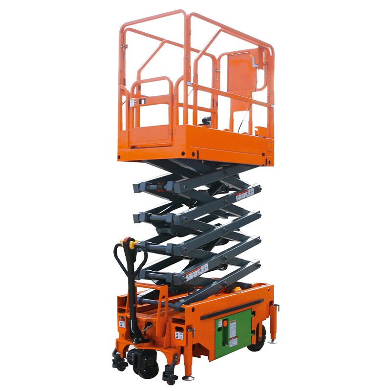 Hot Sale Mobile Manual Portable Scissor Car Lifting Hydraulic Platform