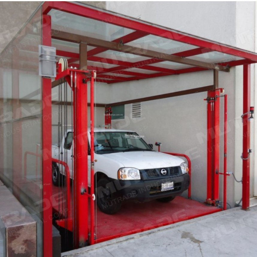 Hydraulic Car Parking Heavy Duty Lifting Platform with CE Eac