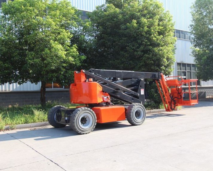 T32je Aerial Work Platform Maximum Platform/Working Height 32.2m/34.2m 450kg Rated Load Electrical Straight Arm Lifting Platform