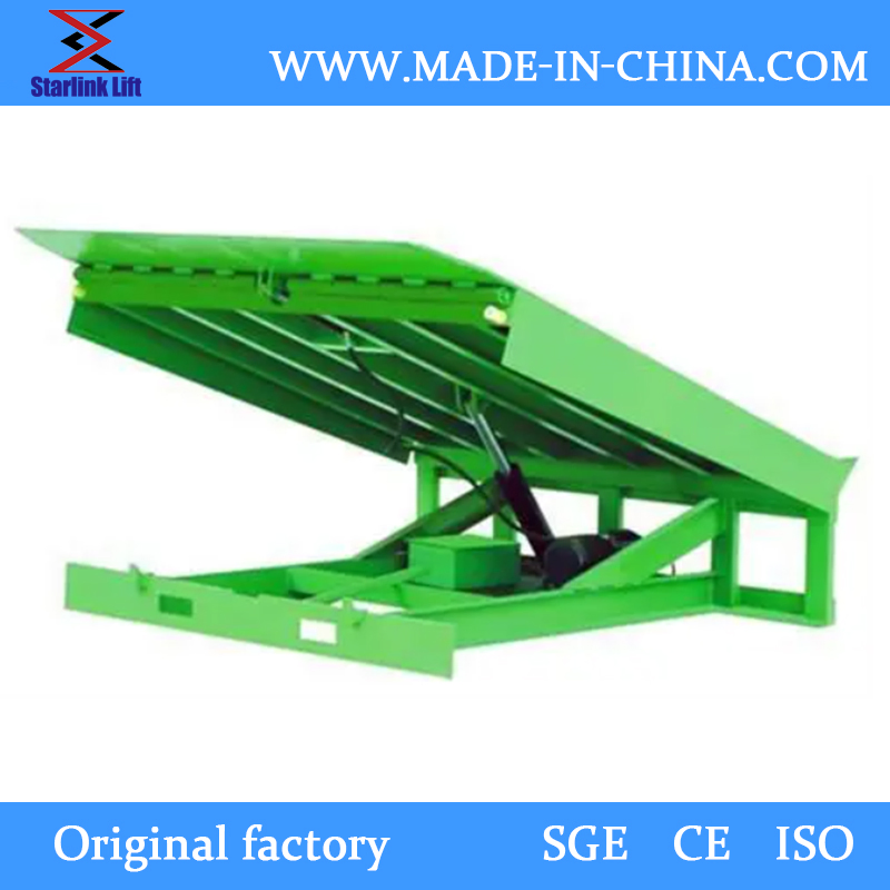 6t Portable for Warehouse Logistics Dock Leveler for Sale Fixed Yard Ramp