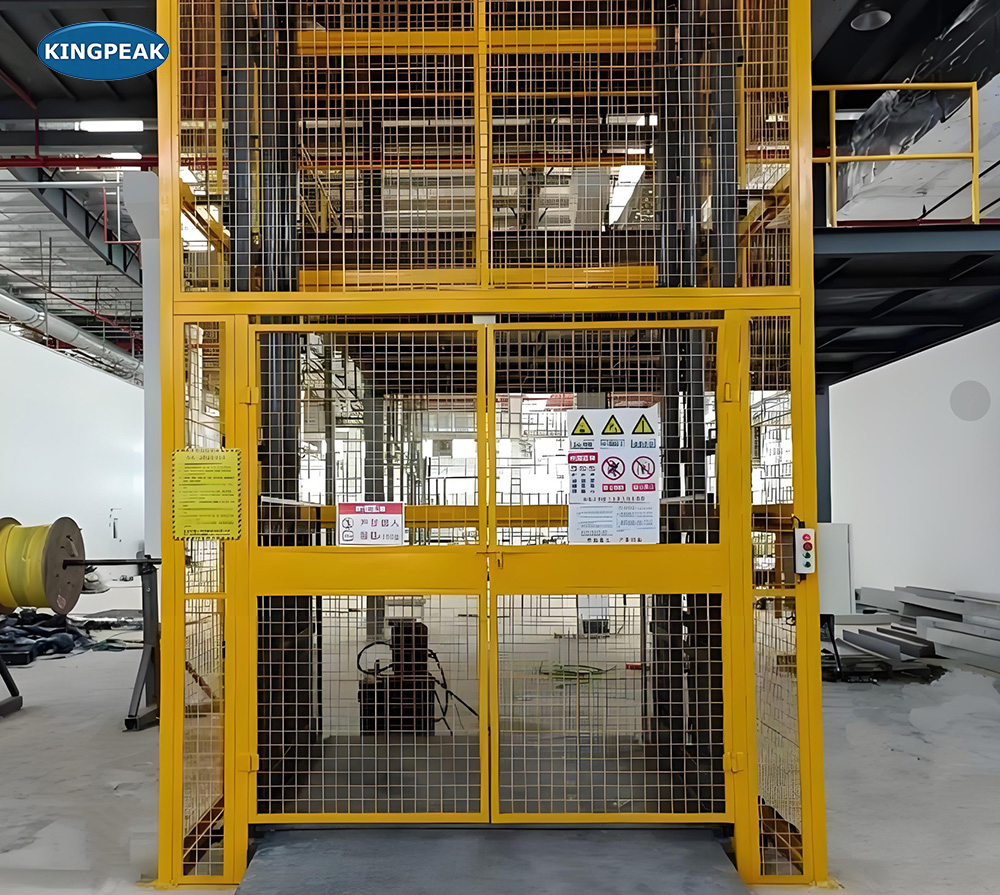 2-10 Ton Electric Freight Elevator Lift for Cargo/Goods Hydraulic Lift Platform