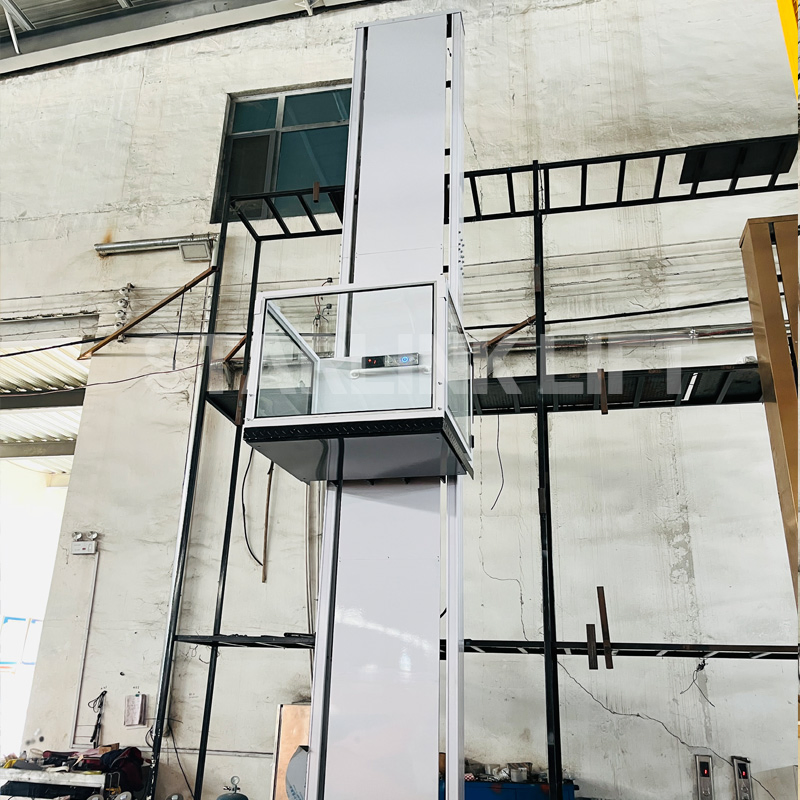 on Sale Residential Vertical Platform Lift Hydraulic Accessible Home Lift Vertical Wheelchair Lift