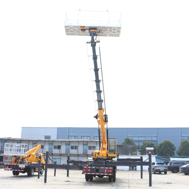 High Strength 27-40m Insulated Truck Hydraulic Lift Platform Manipulator Truck for Maintenance