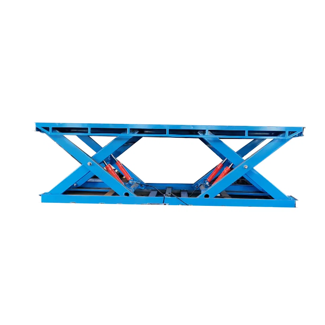 Heavy Duty 12 Ton Hydraulic Double Scissor Lift Platform for Car Loading