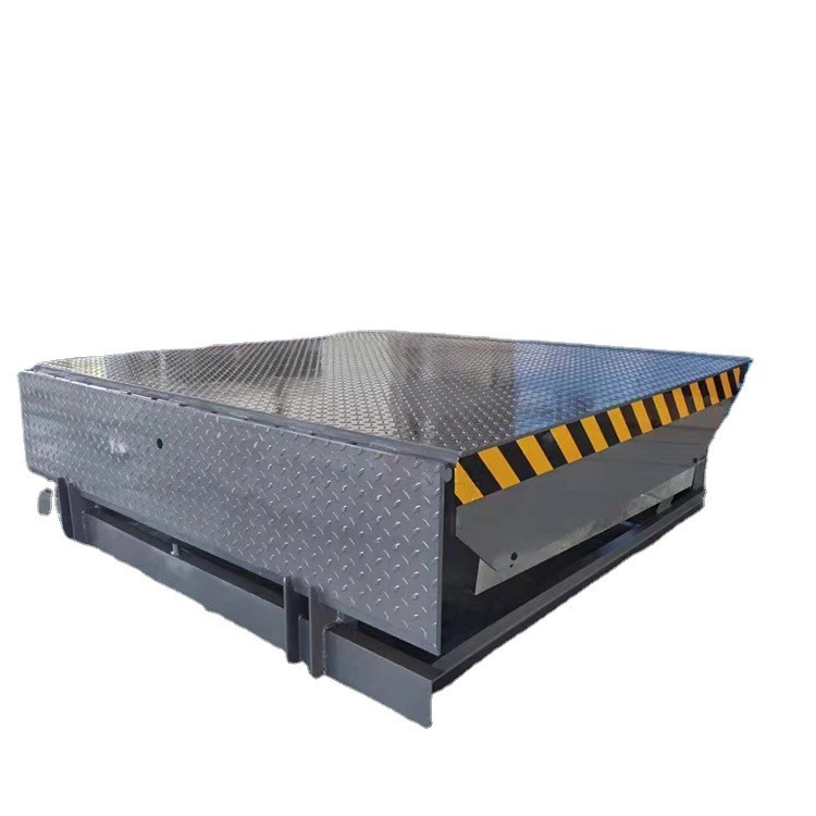 Customized Hydraulic Container Loading Dockramp Dock Leveling Machine Fixed Boarding Bridge with Anti-Collision Block