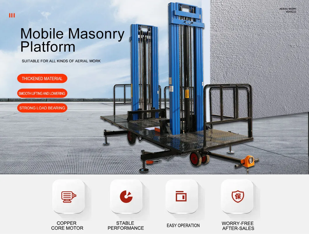 Mobile Masonry Lifting Platform