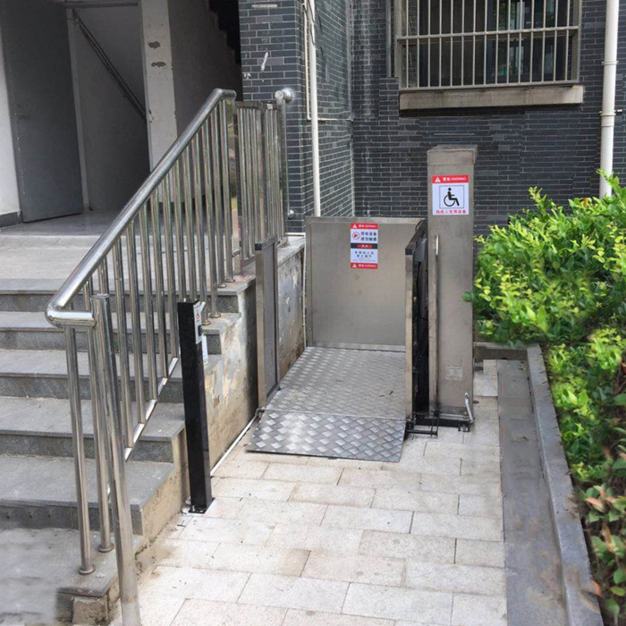 Home Use Electric Wheelchair Accessible Vertical Platform Lift